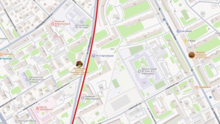 В Симферополе завтра ограничат движение на участке улицы Куйбышева