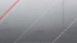 Густой туман накрыл Ангарский перевал