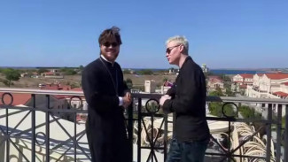 Певец Shaman прибыл в Новый Херсонес