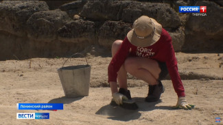 Студенты и волонтеры помогают археологам исследовать древний некрополь в Ленинском районе 