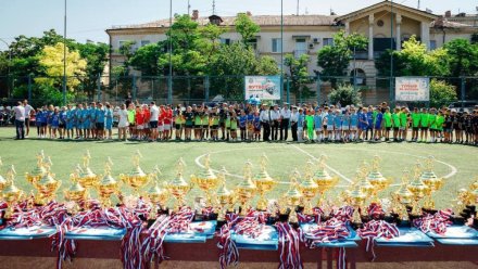 В Севастополе прошел футбольный турнир «Кожаный мяч»