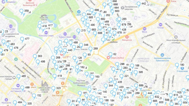 Власти Симферополя запустили на Яндексе интерактивную карту укрытий