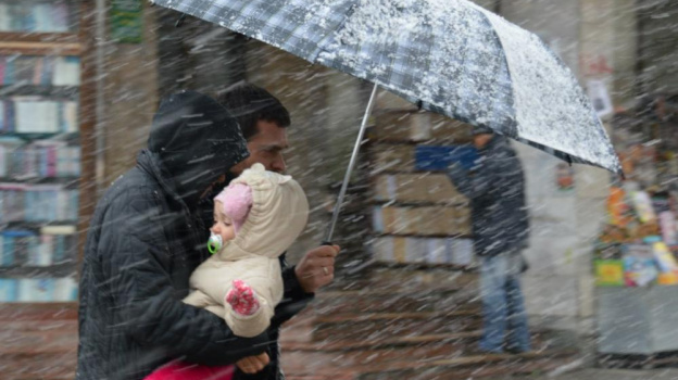 В понедельник Крым накроют дожди и грозы