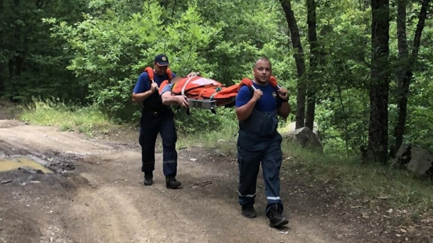 Турист потерял сознание во время прогулки в Крымских горах
