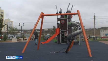 В Крыму половина травм получена детьми на детских площадках