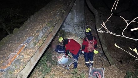 Мужчина упал с моста высотой 4 метра в овраг в пгт Ливадия