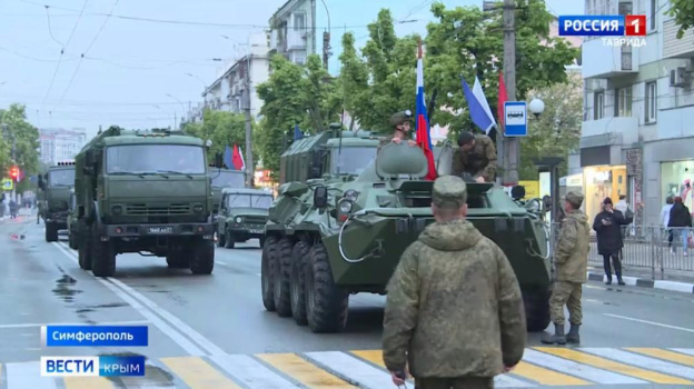 Крым готовится к параду Победы