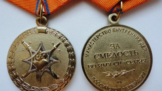 Двух крымских полицейских наградили медалями МВД России «За смелость во имя спасения» 