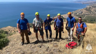  В Судаке спасли туриста с вершины мыса Ай-Фока