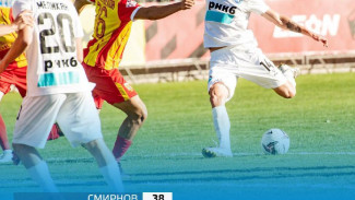 В футбольном матче встретились клубы "Севастополь"и "Алания-2"