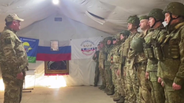 Добровольцы отряда «БАРС-33» получили госнаграды в Херсонской области