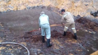 В Крыму очищают пожарные водоёмы