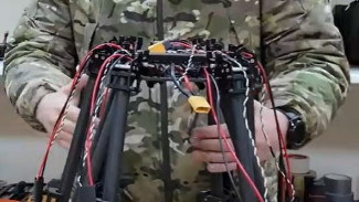 Боевой гексакоптер Баба-яга крымской сборки показали в интернете