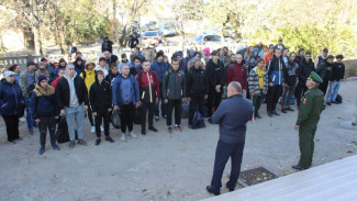 Из Симферопольского района отправились первые призывники для прохождения срочной службы