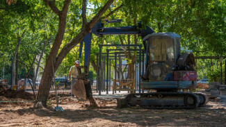  Благоустройство парка Шевченко в Симферополе выполнено на 80%