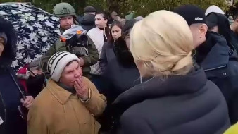 Жителям Алешек привезли несколько десятков тонн гуманитарной помощи