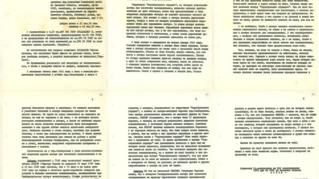 ФСБ рассекретила архивные материалы о немецких концлагерях на территории полуострова