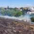 Возгорание сухой растительности тушат в селе Ключи под Симферополем