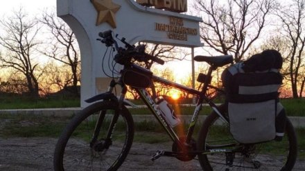 Турист из Тамбовской области на велосипеде доехал до Крыма за 13 дней