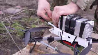 ВС РФ громят вражеские БПЛА тараном в воздушном бою на Красноармейском направлении 