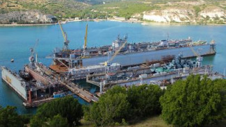 Севастопольский судоремонтный завод провел тренировку сирен