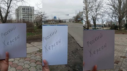 Сальдо: бойцы русского сопротивления передают привет из Херсона