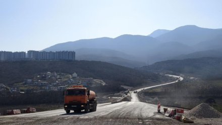 Дорога в объезд Алушты готова более чем на 80%