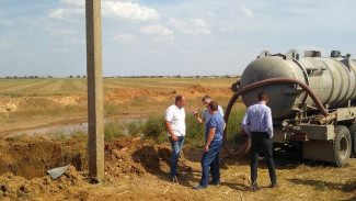 Из-за аварии на Донузлавском водоводе без воды остались два поселка под Евпаторией