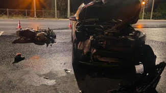 Мотоциклист без прав пострадал в ДТП на трассе «Белогорск — Феодосия»