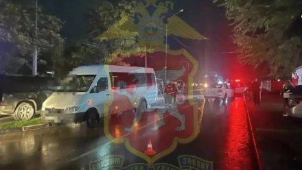 Микроавтобус и иномарка насмерть сбили пешехода в Симферопольском районе
