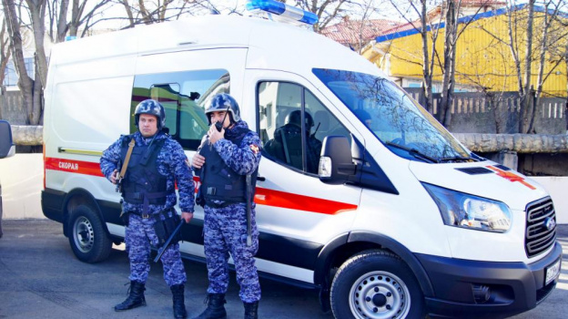 Более 300 карет «Скорой помощи» Крыма находятся под защитой Росгвардии