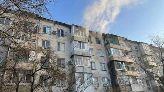 В посёлке под Феодосией на пожаре погиб житель пятиэтажки