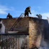В Джанкойском районе сгорела хозпостройка