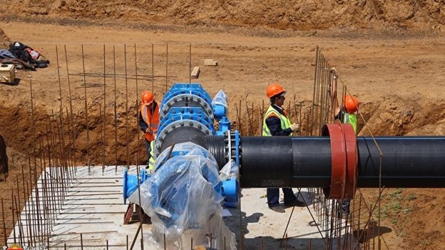 Стройка трубопровода к Феодосии и Керчи застопорилась из-за подорожание сырья 
