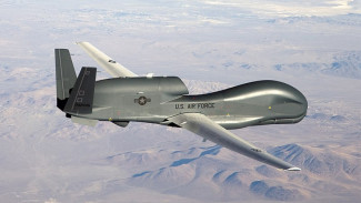 Американский БПЛА Global Hawk заметили в небе над Черным морем