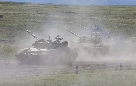 Крымчане проходят военную службу на полуострове