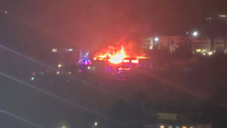 Пожар произошел в магазине «Доброцен» в Ялте