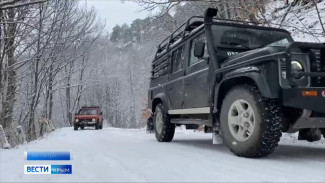 Крымские горы засыпало первым снегом