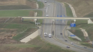 Первый этап автодороги, которая соединит трассу «Таврида» и Судак, готов на 80%