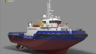  В Керчи строят буксир для работы в Арктике