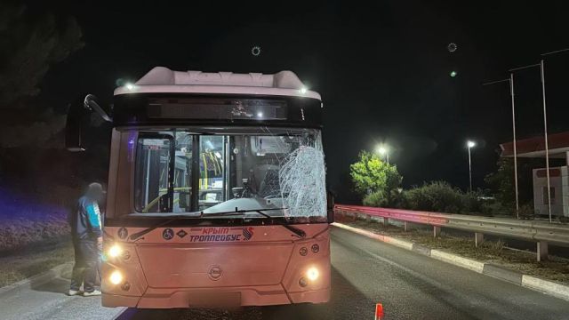 В Симферополе автобус сбил пешехода