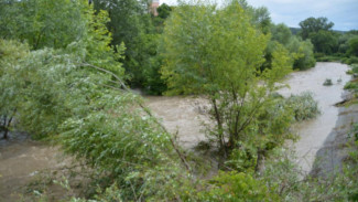 Уровень воды в реках Крыма поднялся на 3,5 метра выше нормы