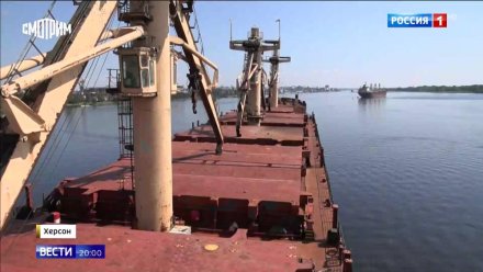 Благодаря российским военным часть экипажа турецкого судна, которое заблокировано в Херсоне, отправилась домой