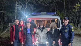 Два туриста заблудились вечером на Ангарском перевале