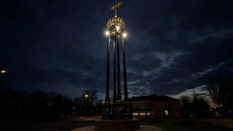 На часовне-звоннице Андрея Первозванного в Керчи установили дополнительную подсветку