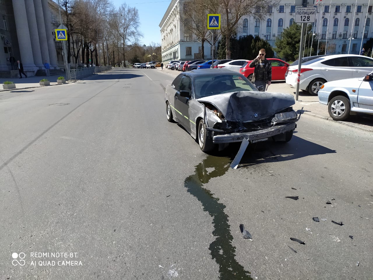 Что произошло сегодня в симферополе. Авария на АК мечети ВАЗ.