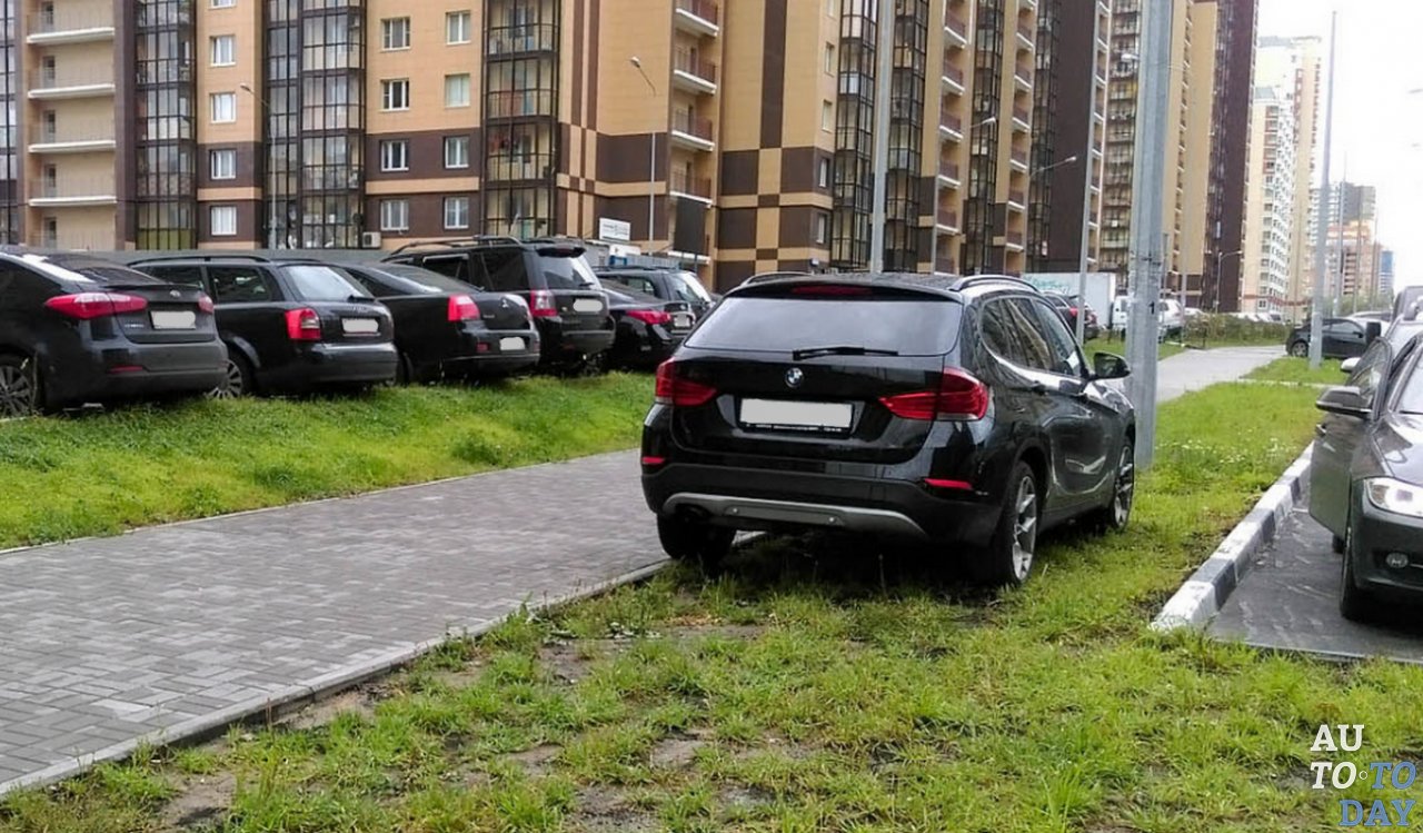 неправильная парковка в москве
